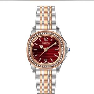 Invicta Wildfire Ember Women's Red 31mm Dial Two-Tone Watch (69380)